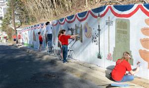 Lafayeete Mural 